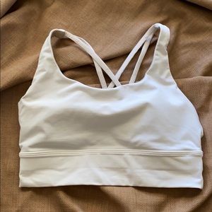 Lululemon longline energy bra size 6